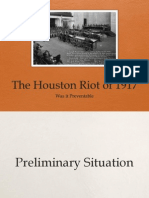 Houston Riot of 1917 Ts History Conf
