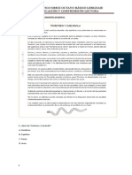 Evaluación Diagnóstica Lenguaje Octavo