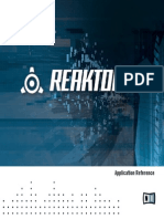 Reaktor 5 Application Reference English