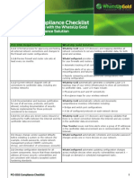 PCI Checklist