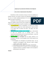 Formatos y Ejemplos para La Presentación Del Informe de Investigación