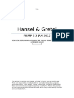 Hansel & Gretel Children's Drama Script (Adaption)