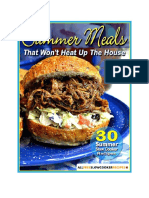 Summer Meals That Wont Heat Up The House 30 Summer Slow Cooker Recipes Ecookbook PDF