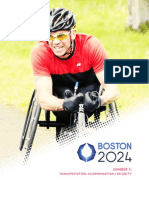 Boston 2024 USOC Submission 3: Transportation, Accommodation, and Security 