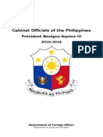 Cabinet Secretaries of Aquino III