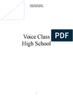 Voice Curriculum Final