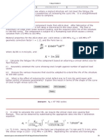 Fatigue Solution With Mathcad