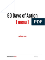 90 Days of Action: (Menu)
