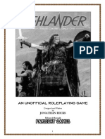 Unofficial Highlander RPG