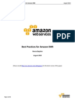 Amazon Elastic MapReduce Best Practices