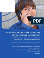 How Susceptible Are Genes To Mobile Phone Radiation?