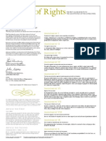 Bill of Rights (Extended Version) : 18 - by 24-Inch Print of The First 10 Amendments To The Constitution of The United States