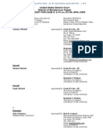 Mitchell V Henderson, Nevada, DCNV 13-cv-01154, Docket Report (2013)