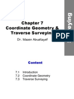 Coordinates and Traverse