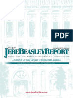 The Jere Beasley Report Nov. 2004