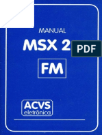 Manual MSX2+ ACVS