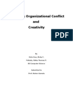 Managing Organizational Conflict and Creativity