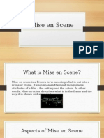 Mise en Scene Revision Document