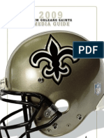 New Orleans Saints Media Guide 2009