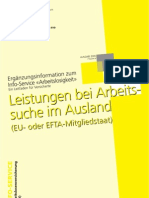 Arbeitslose Leistung Im Ausland