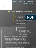 Interpretacion de La Carta Topografica