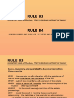 Rule 83 and 84 Powerpoint