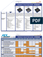 Product Selector Guide Storage: Description