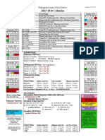 WCSD Calendar 2015