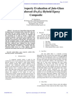 Mechanical Property Evaluation of Jute-Glass