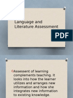 Language and Literature Assessment