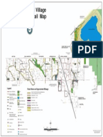 Greenwood Village Park and Trail Map: Route Name and Approximate Mileage