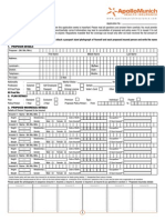 Easy Health Proposal Form