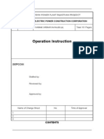 Turbine Operation Procedrue (A)