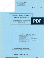 Secret Intelligence Field Manual