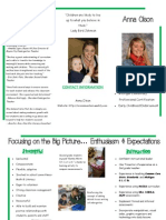 Teacher Brochure Website