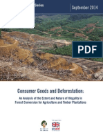 Consumer Goods and Deforestation:: September 2014