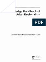 Routledge Handbook of Asian Regionalism: Edited by Mark Beeson and Richard Stubbs