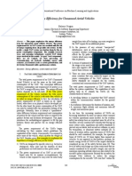 Energy Efficiency For Unmanned Aerial Vehicles: 2011 10th International Conference On Machine Learning and Applications