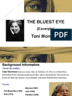 The Bluest Eye Toni Morrison: (Excerpts)