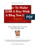 How To Earn $100 A Day With A Blog You Love