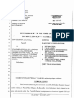 CASE BC581130, Dov Charney vs. Standard General, Standard General Master Fund, Standard General LTD May 7, 2015