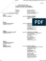 United States District Court Eastern District of Pennsylvania DOCKET 10