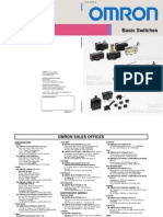 Omron Microswitch PDF