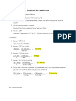 Gases and Gas Laws