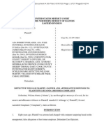 7/7/15 Response To Complaint by Schiller Park Detective William Martin