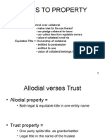 Titles To Property