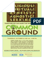 Common Ground: Conversations Between Secular Humanists and Religious Believers