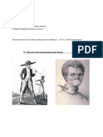 Esla Sample Lesson 14 August 2015 Experiencing Slavery Previous Night'S Reading: - Justification of Slavery From Debow'S Review