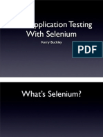 Web Application Testing With Selenium 79