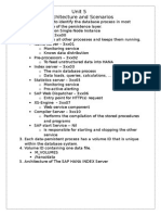 Unit 5 Architecture and Scenarios